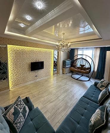 2 room flat: 2 комнаты, 74 м², Элитка, 3 этаж, Евроремонт — 2