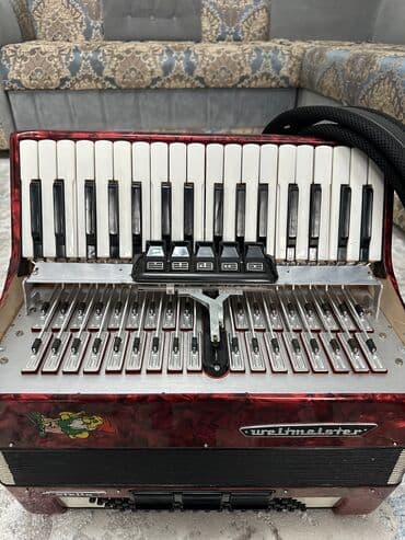 подставка под синтезатор бу: Продаю Германский Аккордеон Вельтмейстер stella очень хороший — 4