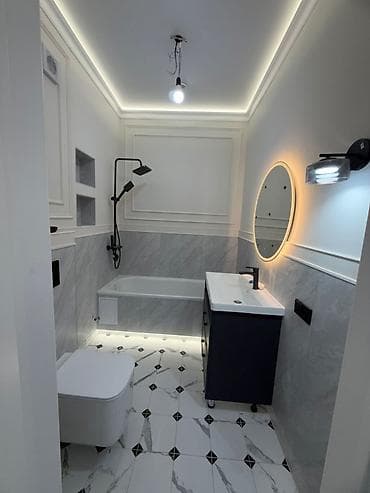binar: 2 комнаты, 65 м², Элитка, 12 этаж, Дизайнерский ремонт — 3