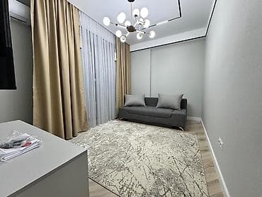 central park: 2 комнаты, С мебелью полностью — 3