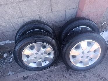 4 5мм: Дөңгөлөктөр монтажда 185 / 65 / R 15, Жай, Колдонулган, Комплект, Жеңил унаалар, Куйма, тешиктери - 4 — 1