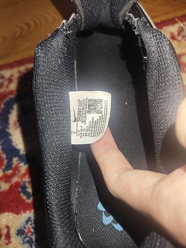 Ботинки: Мужские кроссовки, 42.5, Nike, Новый, цвет - Черный, Самовывоз — 5