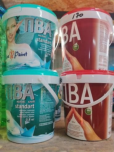 Клей ПВА: Alina Paint, Для бумаги, Жидкий — 1