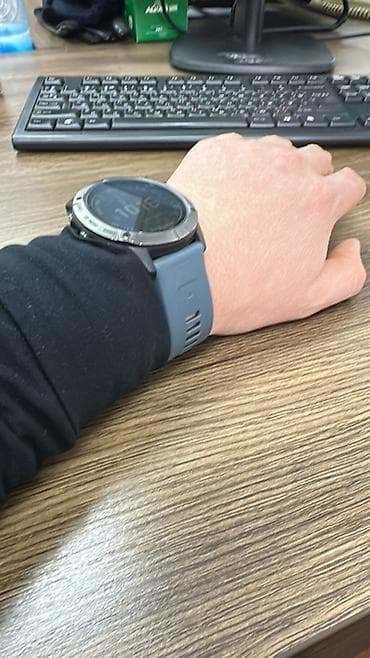 note 15: Смарт-часы Garmin Fenix 6 про солар, состояние отличное, батарея — 5