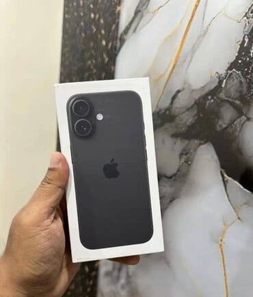часы айфона: IPhone 16, Новый, 128 ГБ, Черный — 1