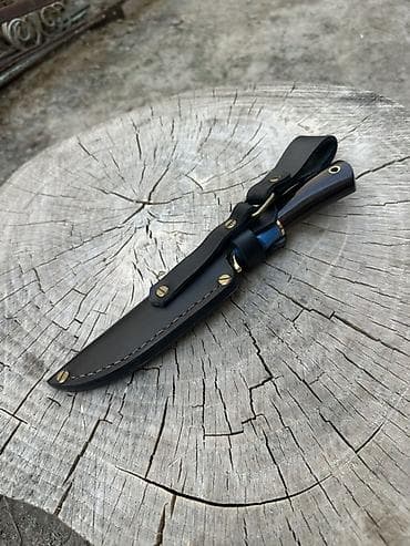 Нож фиксированный с ножнами сталь d2-62hrc - Конструкция: цельный — 3