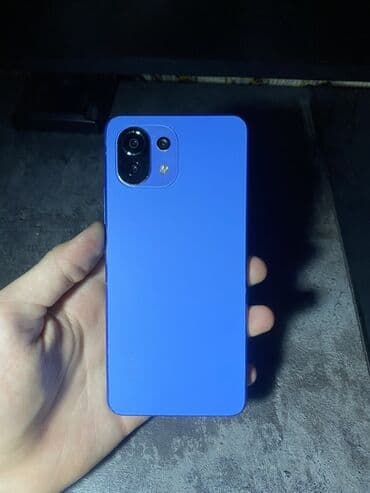 телефон поко м5: Xiaomi, Mi 11 Lite, Б/у, 128 ГБ, цвет - Синий, 2 SIM — 3
