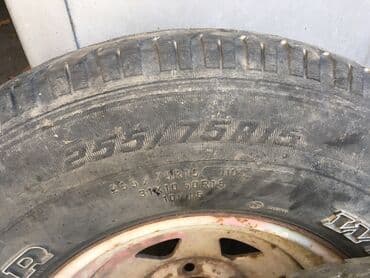 шины на внедорожник: Колеса в сборе 255 / 75 / R 15, Б/у, Комплект, Внедорожные (АТ/МТ), отверстий - 6 — 2