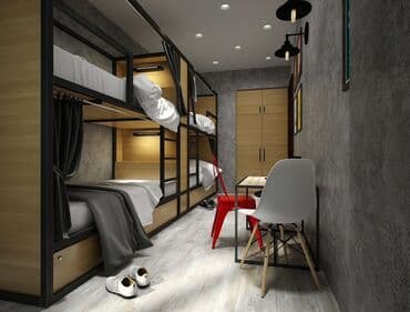 двухъярусные кровати из металла: Металлические двухъярусные кровати «капсульного» типа для — 1