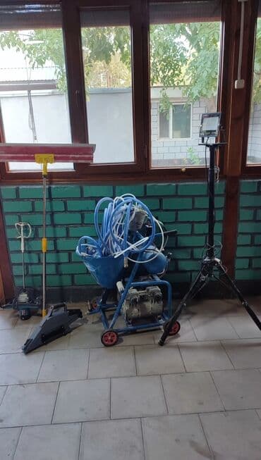 опрыскиватель садовый бензиновый: Шпаклевочный аппарат, Б/у — 1