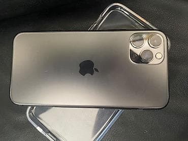 IPhone 11 Pro, Б/у, 256 ГБ, Space Gray, Чехол, 76 %