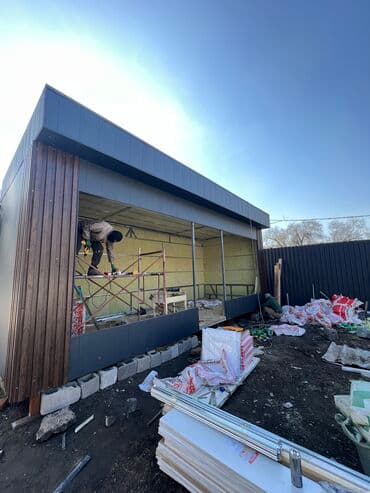 строительство домов из металлоконструкций: Сварка | Контейнеры, Навесы Бесплатная смета, Высотные работы, Гарантия — 6