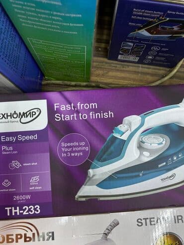 утюги подошвой деликатных тканей: Утюг Technomir, Паровой, Самоочистка — 1