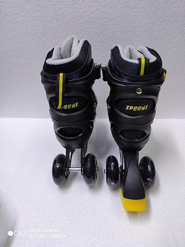 Электр транспорту: Детские роликовые коньки-трансформеры SP Speeds - Конфигурация 2 в 1 — 6