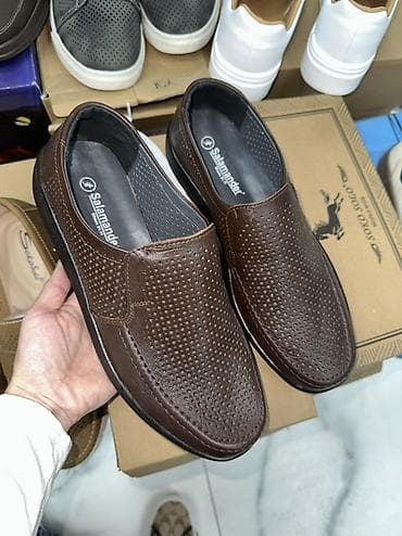 кожанные обуви: Мужские летние кожаные туфли/сандалии - Форматы: закрытые сандалии с — 3