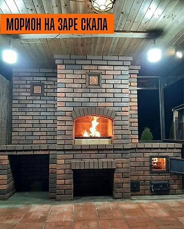 экран для телевизора: Печные и барбекю‑комплексы из кирпича под ключ - Проектирование и — 9