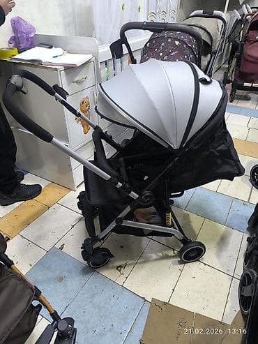 Коляски: Коляска, цвет - Серебристый, Новый — 6