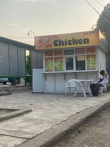 Фастфуд-киоск Chicken Меню на витрине: - Шаурма (классическая — 1