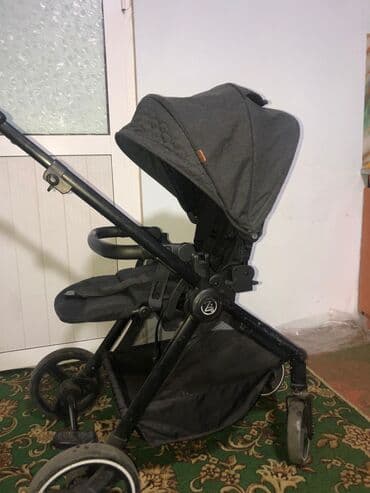 авто для детей: Коляска, цвет - Черный — 7