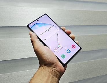Техника жана электроника: Samsung Note 10 Plus, Колдонулган, 256 ГБ, түсү - Кара, 1 SIM — 3