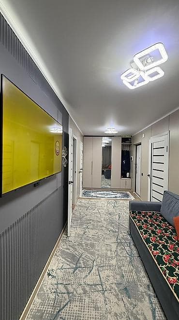 квартира нижный ала арча: 3 комнаты, 42 м², 3 этаж, Дизайнерский ремонт — 10