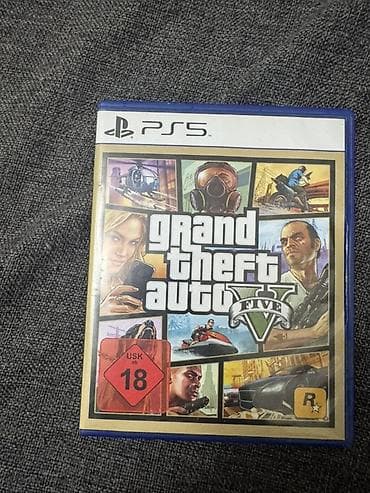Grand Theft Auto V (GTA V) — диск для PlayStation 5 - Издание для PS5 at lalafo.kg Grand Theft Auto V (GTA V) — диск для PlayStation 5 - Издание для PS5