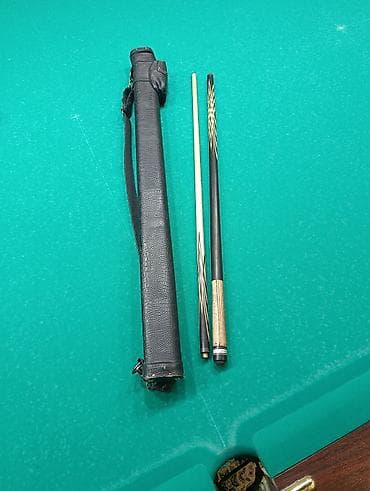 Другое для спорта и отдыха: Бильярдный кий разборный с чехлом - Тип: двухсоставный кий для — 3