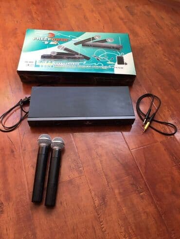 без проводной микрофон: Радиосистема с 2 беспроводными микрофонами. Пользовались только 3 — 9