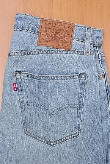 Джинсы: Levi’s 512 Slim Taper Оригинал Размер: W31 L32 Состояние отличное — 5