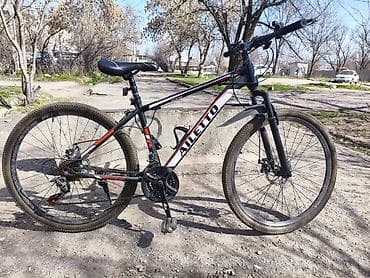 гигант ресор: Горный велосипед, Рама M (156 - 178 см), Алюминий, Б/у — 1