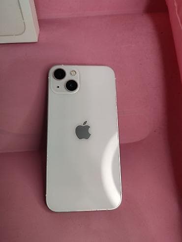 IPhone 13, Колдонулган, 128 ГБ, Ак, Куту — 9