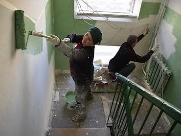 Покраска подъездов и мест общего пользования - Комплексные малярные