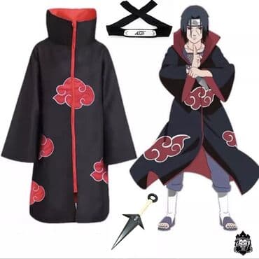 На прокат плащ Наруто, хорошего качества в комплекте идет повязка на at lalafo.kg На прокат плащ Наруто, хорошего качества в комплекте идет повязка на