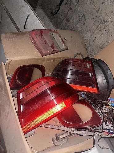 боковые зеркала 210: Комплект стоп-сигналов Mercedes-Benz 1998 г., Б/у, Оригинал, Германия — 1