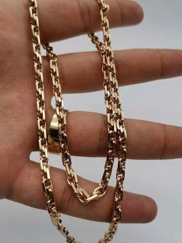 продаю золотую цепочку: Цепь для бензопилы, Проба 585, Мужские, Новый, Ручная работа — 22