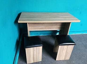 столы и стулья на кухню: Кухонный стол и стул — 3