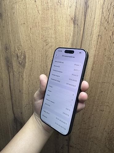 телефон айфон 1: IPhone 17, Б/у, 256 ГБ, Черный, Защитное стекло, Чехол, В рассрочку, 100 % — 3