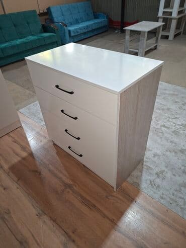 стенка белый: Комод для одежды, Новый, Без зеркала, ЛДСП, цвет - Белый, Платная доставка — 7