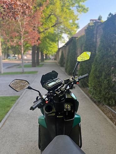 city coco: Скутер/танк скутер городского типа в зелёном цвете с брутальным — 4