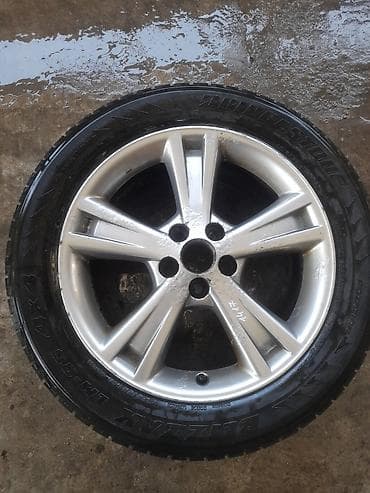 lexus: Колеса в сборе 235 / 55 / R 18, Лето, Б/у, 1 шт, Легковые, Литые, отверстий - 5 — 1