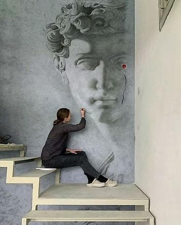 Дом и сад: Поклейка обоев и художественная роспись стен под ключ Услуги: - — 4