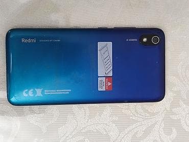 32: Redmi, Redmi 7A, Б/у, 32 ГБ, цвет - Синий — 3