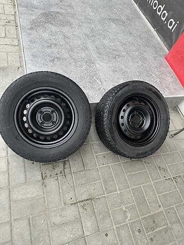 diska 14: Колеса в сборе 185 / 65 / R 14, Зима, Б/у, Железные, отверстий - 4 — 3