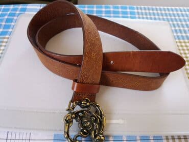 купить ремень мужской кожаный: Кожаный ремень фирмы Mexx куплено в Германии. Размер: Длина 90 см — 1