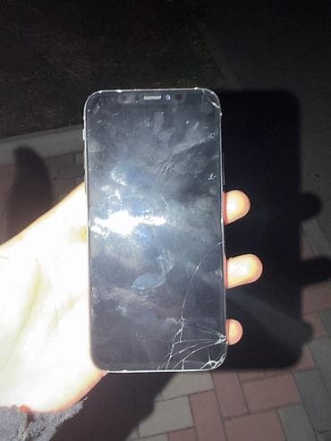 IPhone X, Б/у, 64 ГБ, Серебристый, 100 %