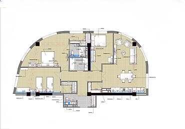 юговосток: 4 комнаты, 112 м², Элитка, 6 этаж, Готовая ПСО (под самоотделку) — 7