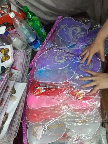 карнавальный костюм детский пингвин: Крылья бабочка крылья кополок канат — 3