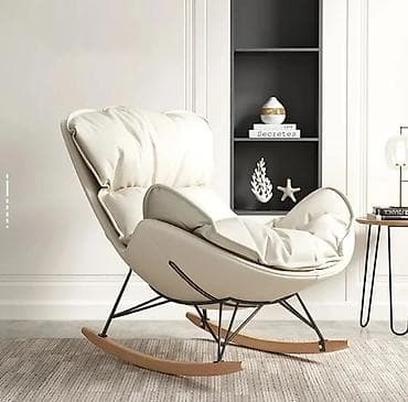 Кресла-качалка, цвет - Белый