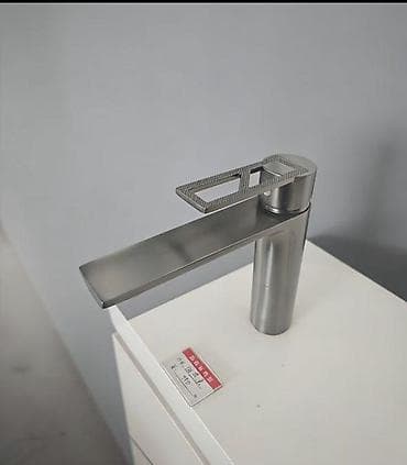 Үй жана бакча: Смеситель для умывальника, современный дизайн - Тип: однорычажный — 1