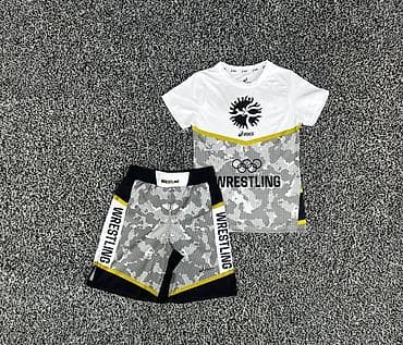 футболки бишкек оптом: Двойка рашгард тренировочный взрослый, тренировочная двойка, футболка — 1